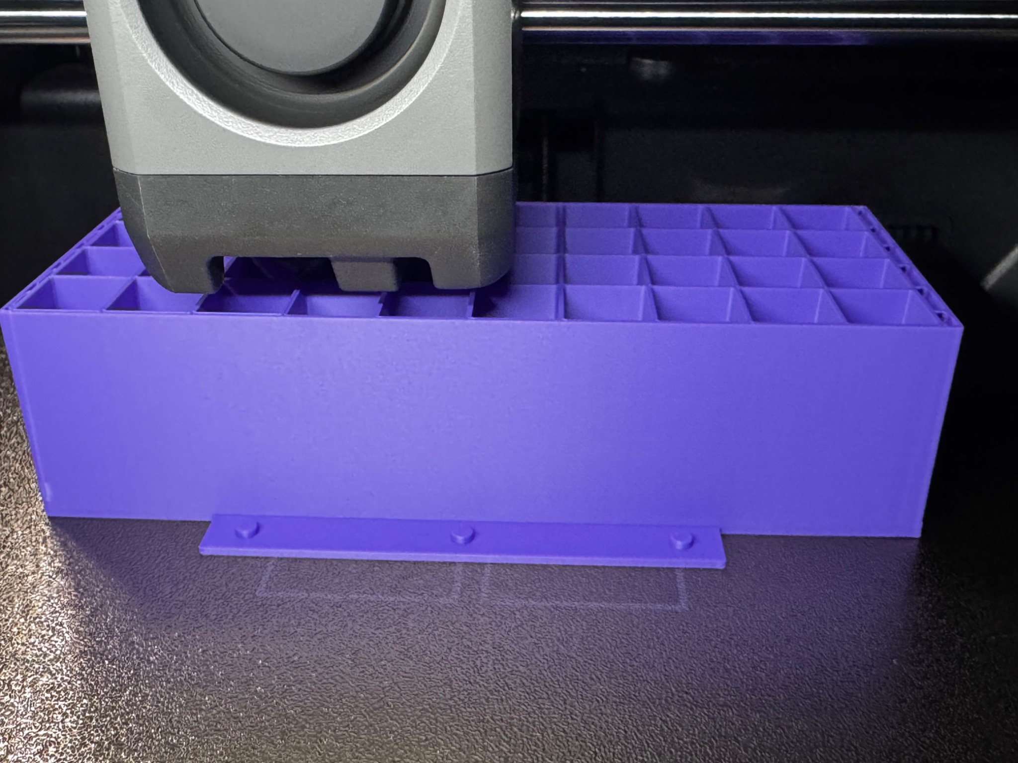 Modulaire stifthouder tijdens het printen