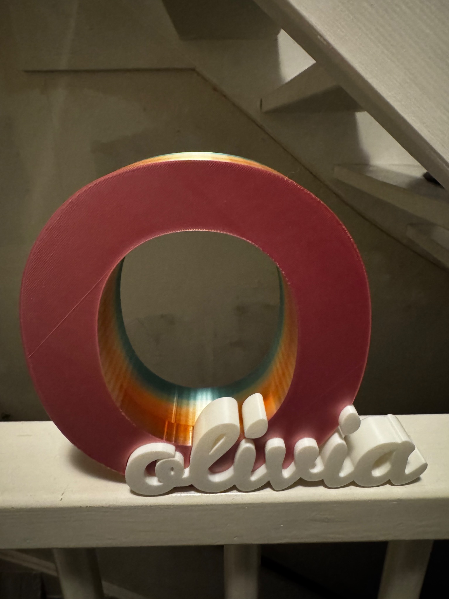 Gepersonaliseerde naamdecoratie Olivia